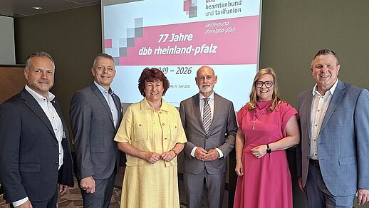 Gruppenbild Landesleitung mit Bundesvorsitzendem