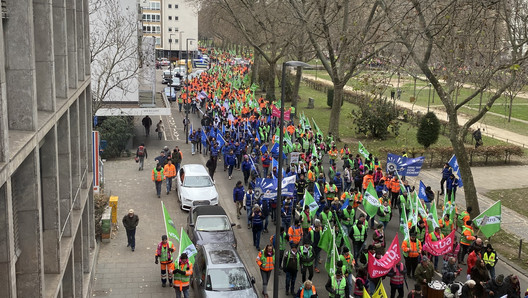 Demonstrationszug